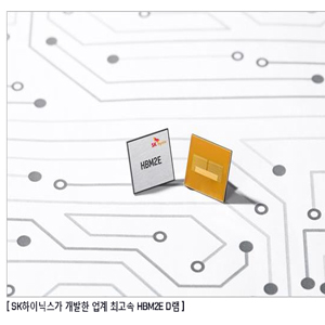 SK하이닉스, 업계 최고속 D램 ‘HBM2E’ 개발